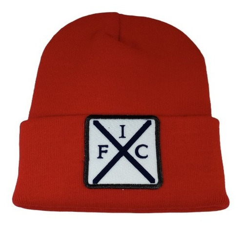 Gorro De Lana Beanie Con Parche Club A. Independiente 2