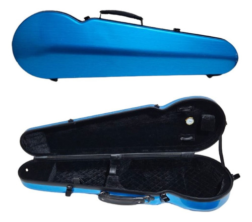 Estojo Case Para Violino 4/4  Fibra - Azul