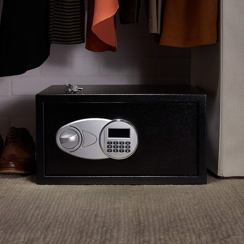 Caja Fuerte Grande De Seguridad Digital 41x34x23 Lcd Alarma