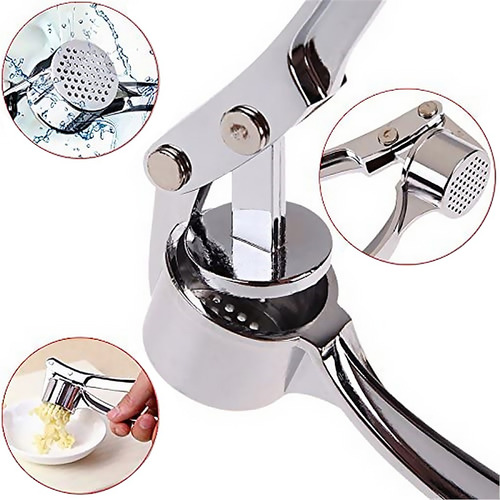 Espremedor De Alho De Cozinha Resistente Em Aço Inox Kehome