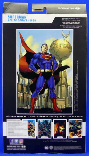 Superman Action Comics 1000 Dc Multiverse Mcfarlane Toys (Usado)