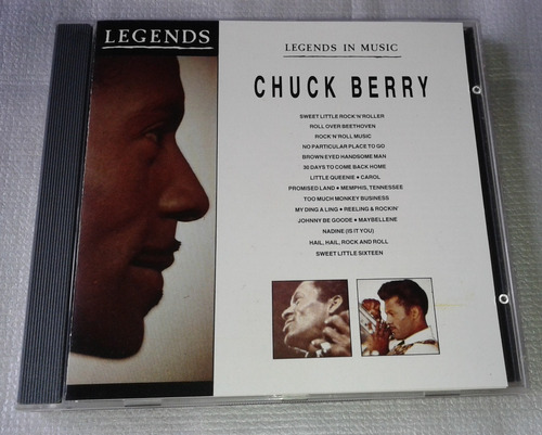Chuck Berry Legends In Music Cd Importado De Inglaterra