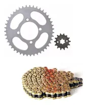 Comprar Kit Transmision Cadena Dorada Corona Piñon Yumbo Gts