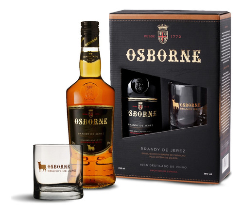 Conhaque Brandy De Jerez Osborne 700ml