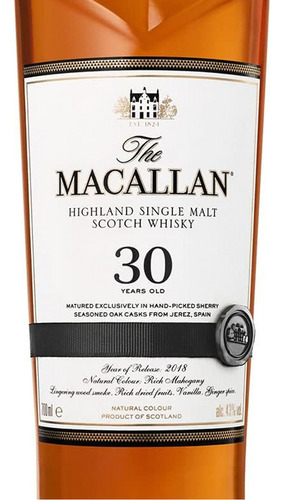 Pack De 12 Whisky The Macallan 30 700 Ml