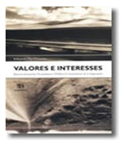 Livro Valores E Interesses