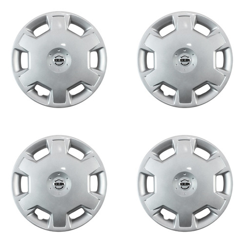 Set Tapones Copa Rueda Tiida 2007-2009 15 PuLG.