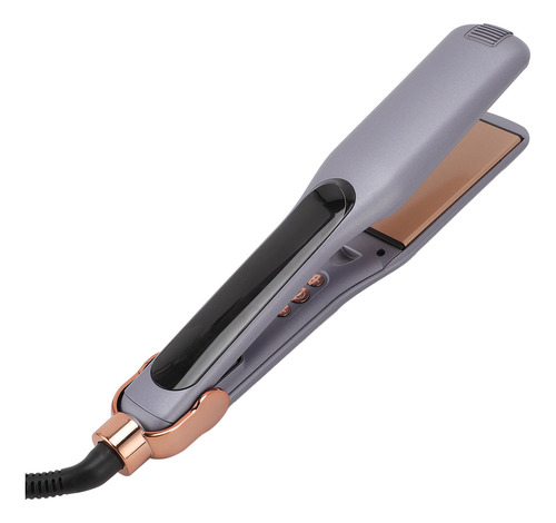 Ferro De Ondulação, Tela Lcd Plana, Cabelo De Placa Larga