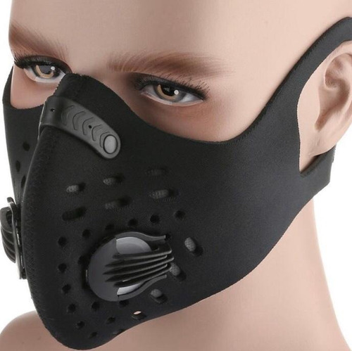 Imagen 1 de 6 de Mascarilla Deportiva, Filtro Interno Con Protección