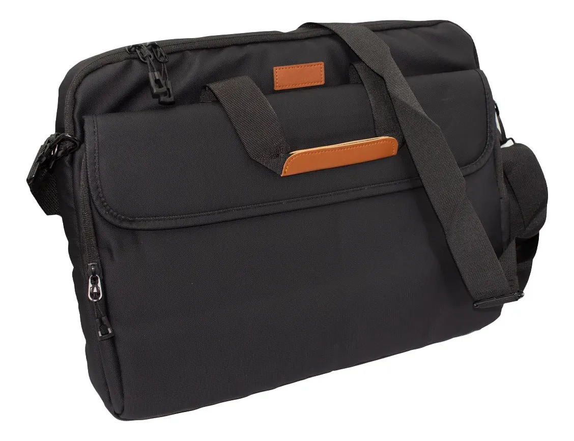 Maletin Laptop Portafolio 15pulgadas Correa Ordenador Viaje Negro 15