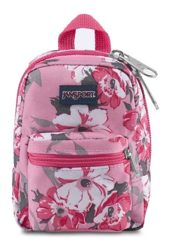 Jansport Mini Monedero Llavero Lil Break Prism Pink Maple 