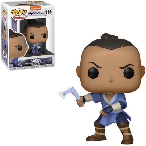 Boneco Funko Pop Anime Lenda De Aang Avatar Sokka 536