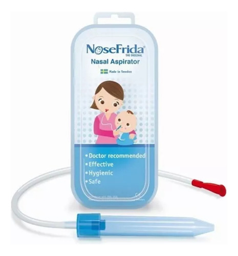 Nosefrida Aspirador Nasal Para Bebê Com Estojo Portátil 