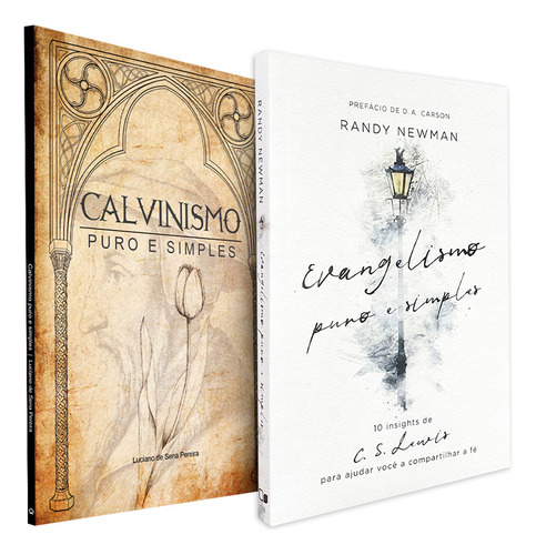 Kit Livros Teologia Calvinismo E Evangelismo Puro Simples C S Lewis