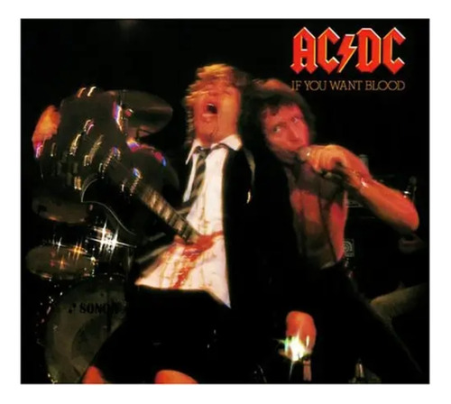Lp Ac/dc If You Want Blood Importado Lacrado Frete Grรกtis