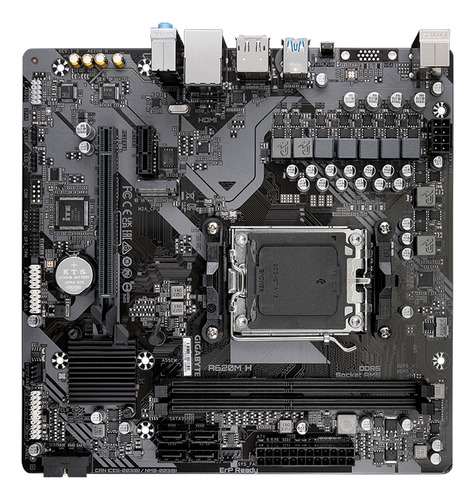 Tarjeta Madre Gigabyte A620m H Am5 2x Ddr5 M.2 Pcie 4.0 Matx