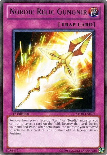 Nordic Relic Gungnir (stor-en070) Yu-gi-oh!