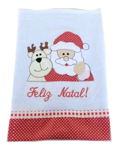 Pano De Prato Natal Aplicado 30 Unid. - Frete Gratis | Frete grátis Pano De Prato Natal Aplicado 30 Unid. - Frete Gratis | Frete grátis