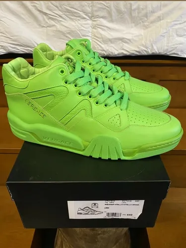 Tenis versace verdes hot sale