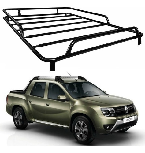 Parrilla Techo Portaequipaje Hierro P/ Renault Duster Oroch