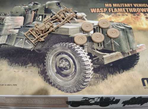 Wasp Flamethrower Meng 1/35 (no Tamiya Takom))