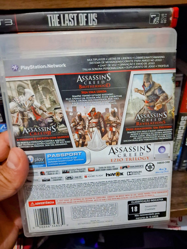 Assassin S Creed Ezio Trilogy Ps3 Playstation 3 Mídia Física (Recondicionado)