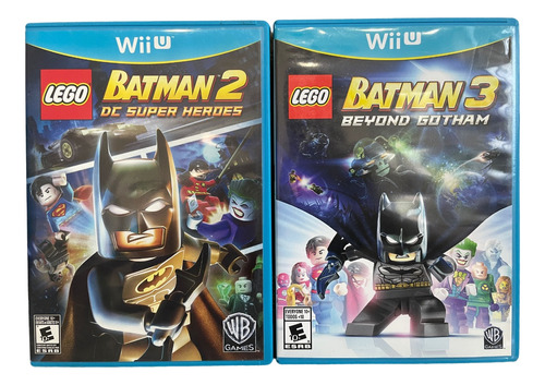 Lego Batman 2 Y Lego Batman 3 (seminuevos) Nintendo Wiiu