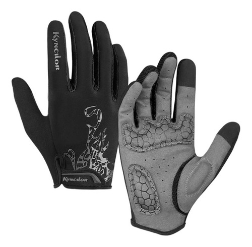 Guantes De Bicicleta Sbr Amortiguador Acolchado L Negro