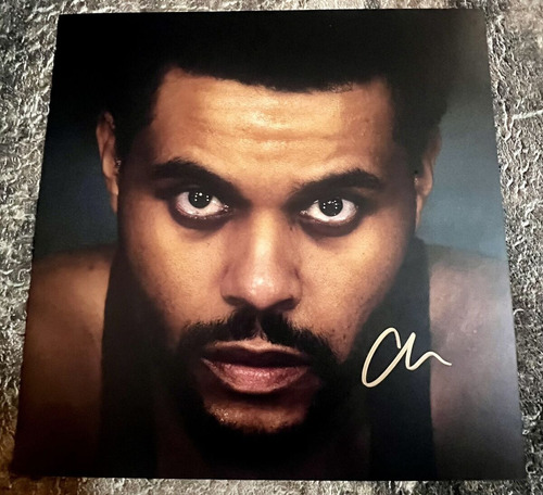 The Weeknd Hurry Up Tomorrow First Pressing Autografiado