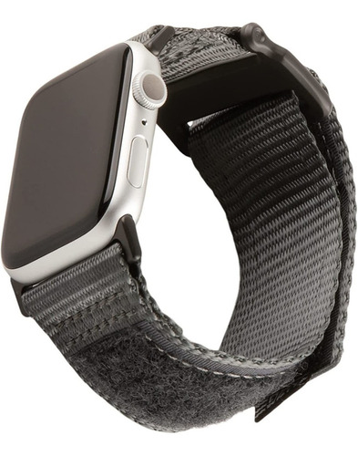 Malla Uag Deportiva Para Apple Watch Color Gris Oscuro.