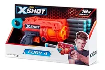 Comprar Pistola Revolver Lanza Dardos Zuru X-shot Excel Fury 4