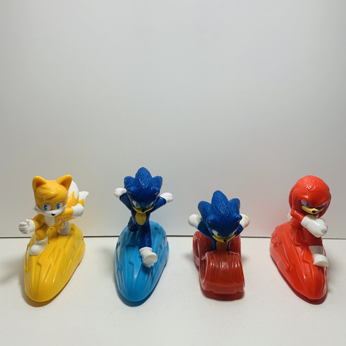 Sonic 2 Mcdonalds 2022 Colección Completa - 8 Juguetes (Usado)