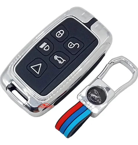 Funda Protectora Para Llave De Range Rover, Land Rover, Jaguar - Color Blanco, Silicona Suave