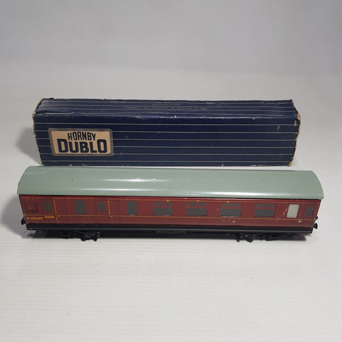 Antiguo Tren Escala Hornby Dublo Vagon Pasajeros Mag 60693