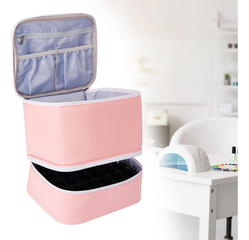 Estuche Organizador De Esmalte De Uñas De Viaje, Bolsa De