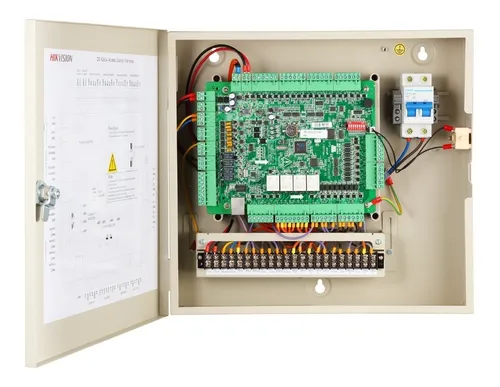 Central De Control De Acceso Hikvision 4 Puertas 8 Lectores