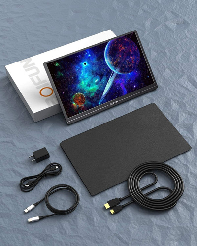 Imagen 9 de 9 de Monitor Portátil Boifun 15.8 1080p Ips, Usb C, Hdmi, Gamer
