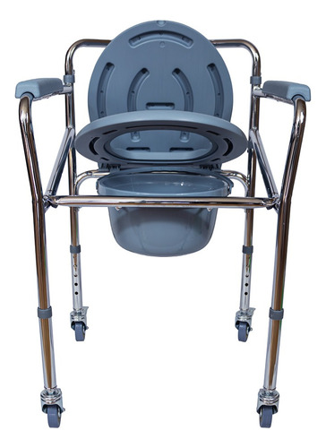 Silla Cómodo 3 En 1 Plegable Para Baño Aumento Wc Y Regadera