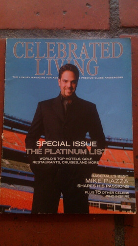 Revista Celebrated Living Us $ 6,00