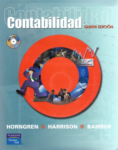 Libro: Contabilidad, De Horngren / Harrison / Bamber., Vol. 1. Editorial Pearson, Tapa Blanda En Español, 2003