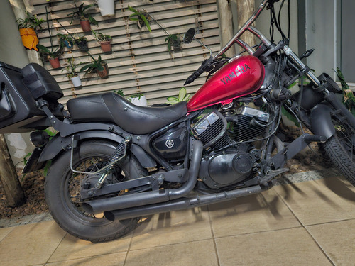 Virago 250 1999 Customizada: Tanque Pintado Motor Pintado