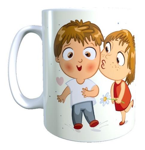 Taza Regalo San Valentín Dia Amor Enamorados Frase Amar