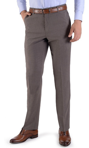 Yale Pantalón De Vestir Classic Fit 01 0067 0340 70 Café Cla