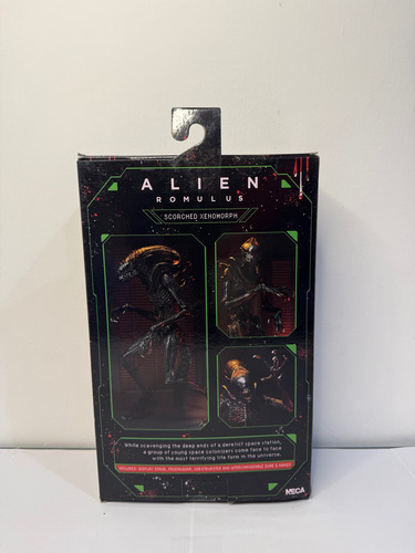 Alien Romulus Scorched Xenomorph Neca (Usado)