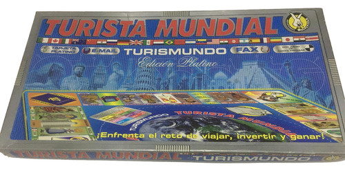 Turista Mundial Edición Platino Montecarlo Juego De Mesa (Usado)