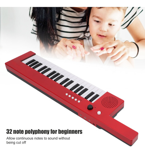 Imagen 9 de 10 de Teclado De 37 Teclas, Piano, Guitarra Portátil, Órgano Elect