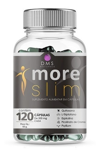Moreslim 1 Pote - Emagrecedor Natural Psyllium L-triptofan