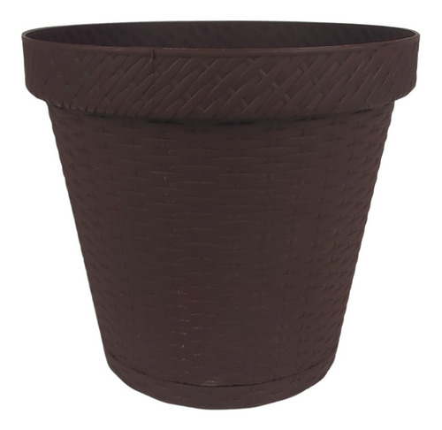 Maceta Rattan Redonda 30.5cm