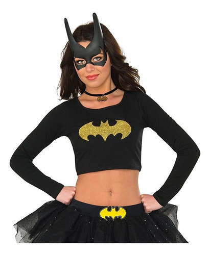 Top De Rubie's Costume Co, Batgirl, Pequeño / Mediano.