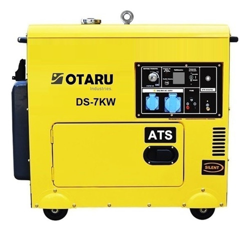 Generador Electrico Insonoro Otaru Ds 7kw 7.000w Diesel +ats